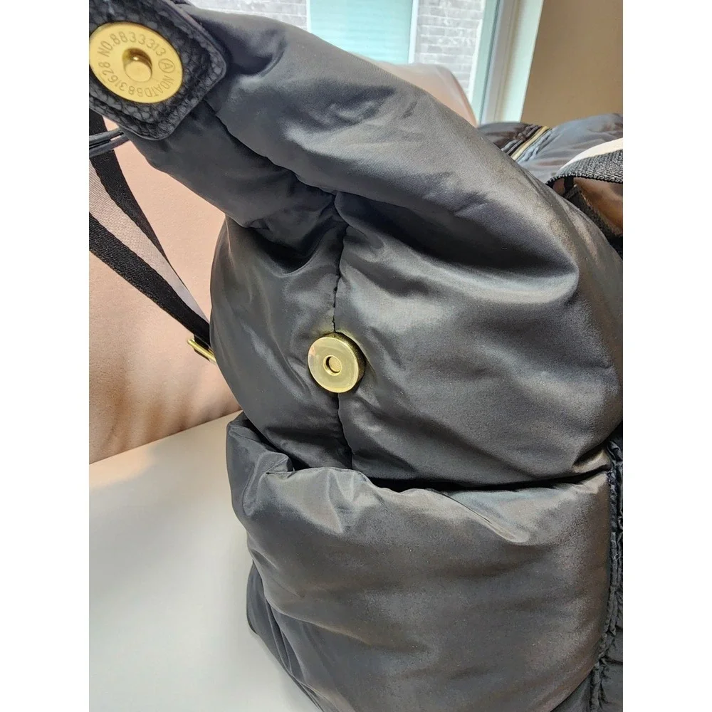 Tommy‎ Bahama Black Duffle Weekender Tote Bag Padded Travel Gym